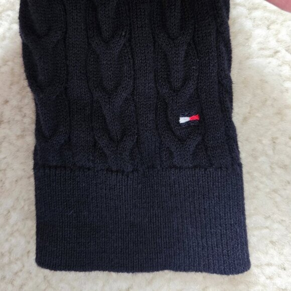 Tommy Hilfiger Blue Cable Knit Sweater - Picture 5 of 7